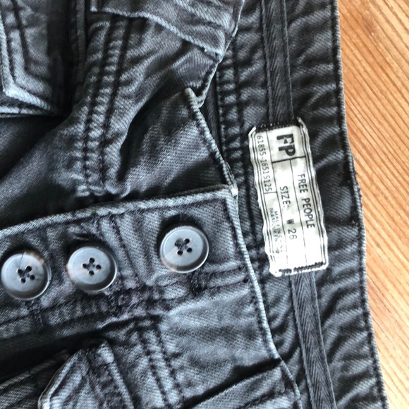 Free People Jean shorts - Picture 2 of 3